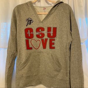 Ohio state hoodie v-neck sweater